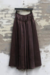 Mutedance 25 Autumn/Winter Double Drawstring Waist Skirt Plant Dye Highly Handcrafted MD-MD25FW90-purple (MD25FW89)
